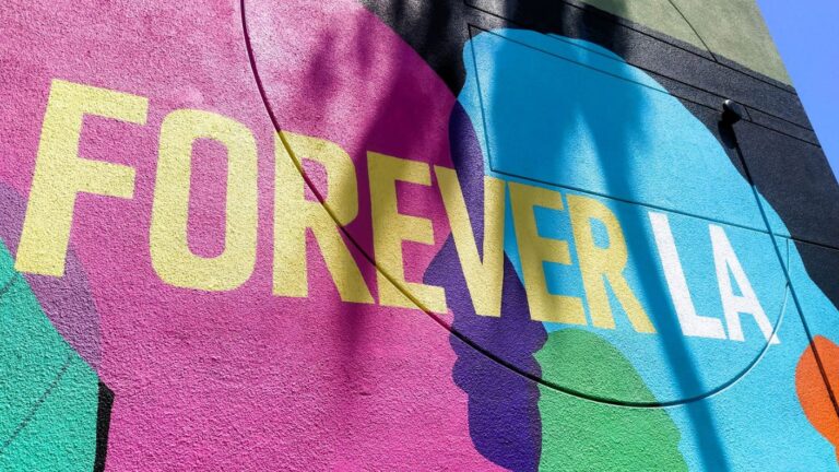 Murales Forever LA per articolo Cosa vedere a Los Angeles