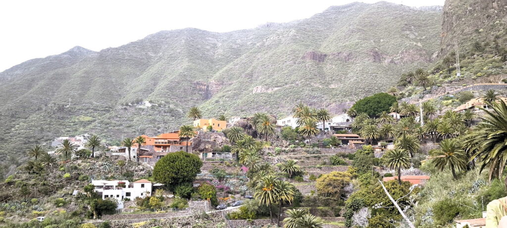 Veduta del villaggio di Masca, a Tenerife