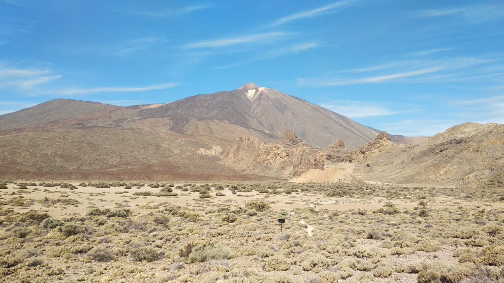 Veduta del monte Teide a Tenerife
