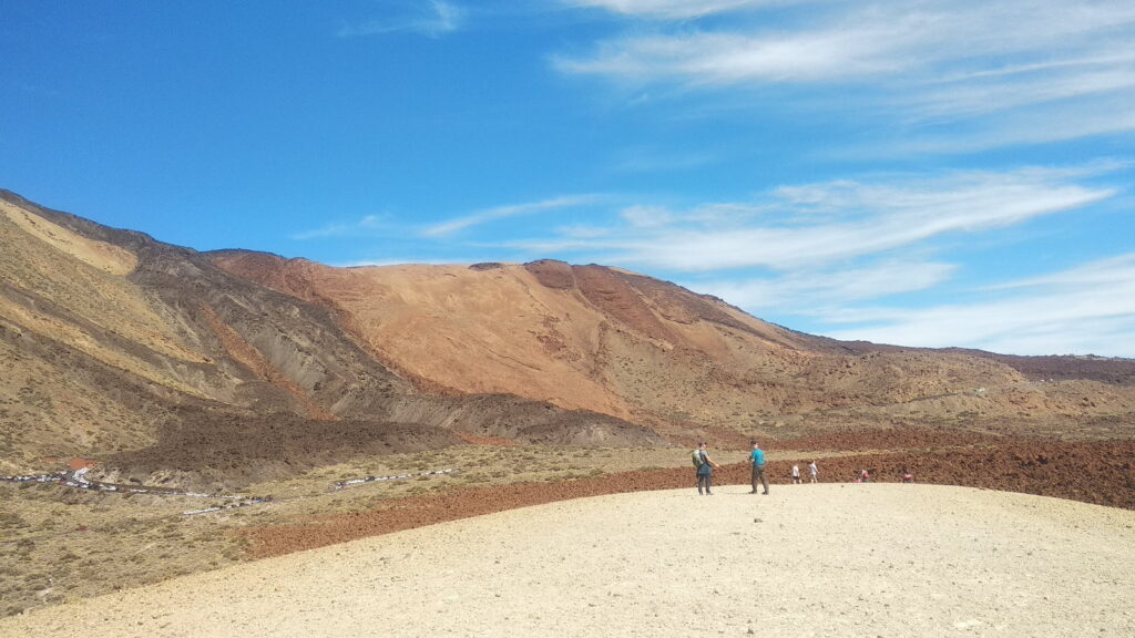 Piana sul monte Teide a Tenerife