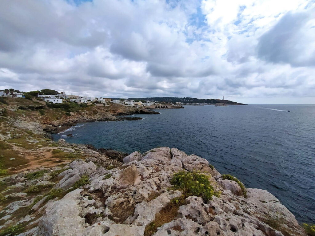 Scoglio sul mare a Santa Maria di Leuca