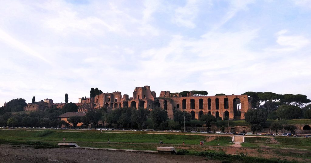 Visuale del Circo Massimo a Roma